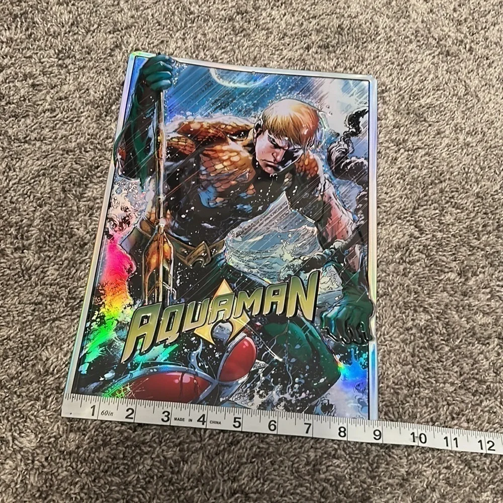 JUSTICE League AquaMan Tin Picture